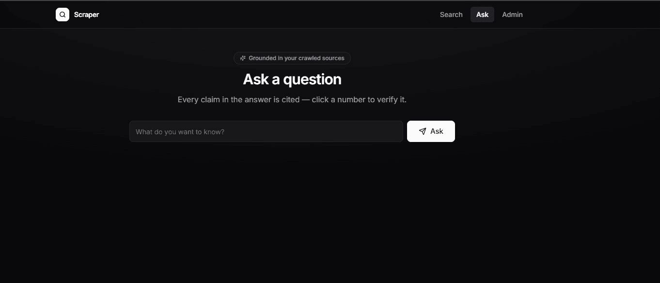 Distributed RAG Crawler screenshot 3